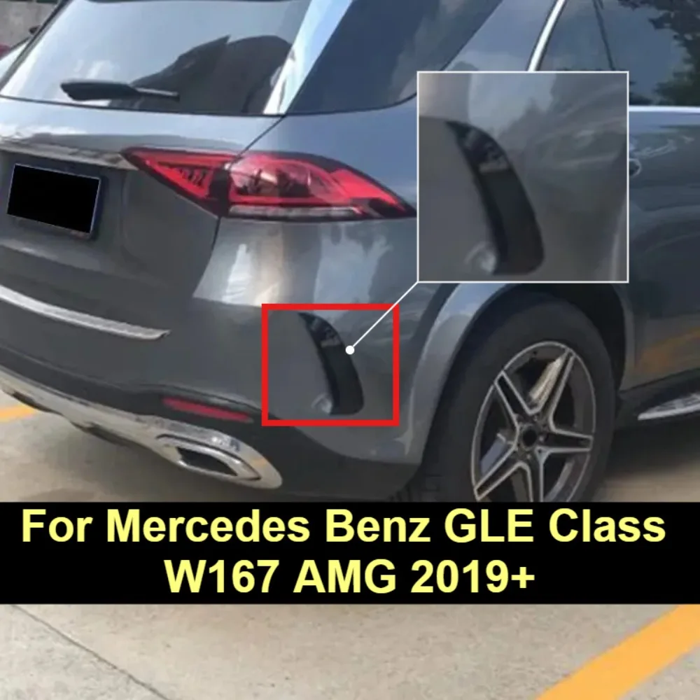 For Mercedes Benz GLE Class W167 AMG 2019+ Rear Side Canard Wind Knife Exterior Styling Kit Rear Bumper Spoiler Air Vent Trim
For Mercedes Benz GLE Class W167 AMG 2019+ Rear Side Canard Wind Knife Exterior Styling Kit Rear Bumper Spoiler Air Vent Trim