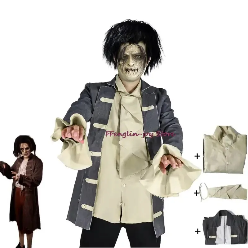 Movie Hocus P0cus Billy Butcherson Cosplay Costume Anime Adult Child Coat Lining Uniform Halloween Stage Suit
Movie Hocus P0cus Billy Butcherson Cosplay Costume Anime Adult Child Coat Lining Uniform Halloween Stage Suit