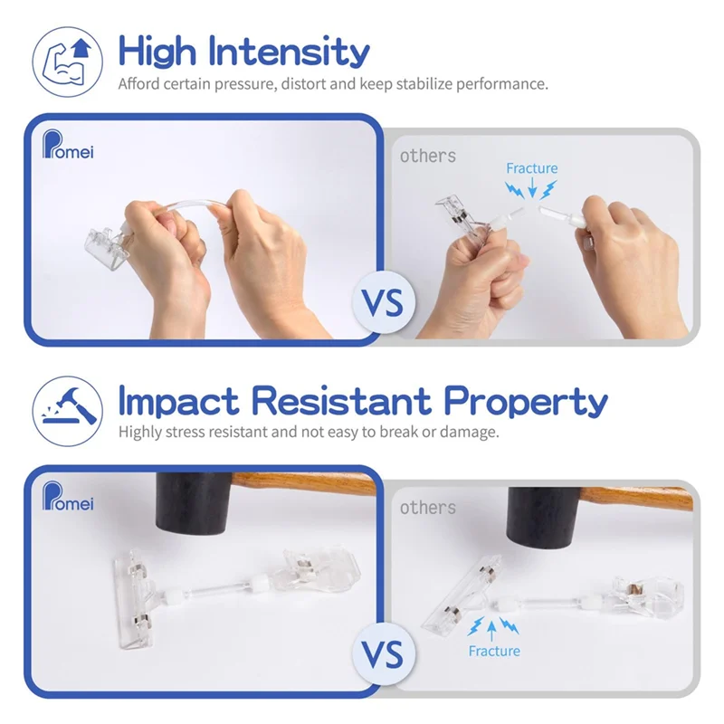 AA81-50 PCS ,Sign Holder Clamp Clear, Price Sign Clip Rotatable Food Signs Holder Stand, Double Display Tag Clips
AA81-50 PCS ,Sign Holder Clamp Clear, Price Sign Clip Rotatable Food Signs Holder Stand, Double Display Tag Clips