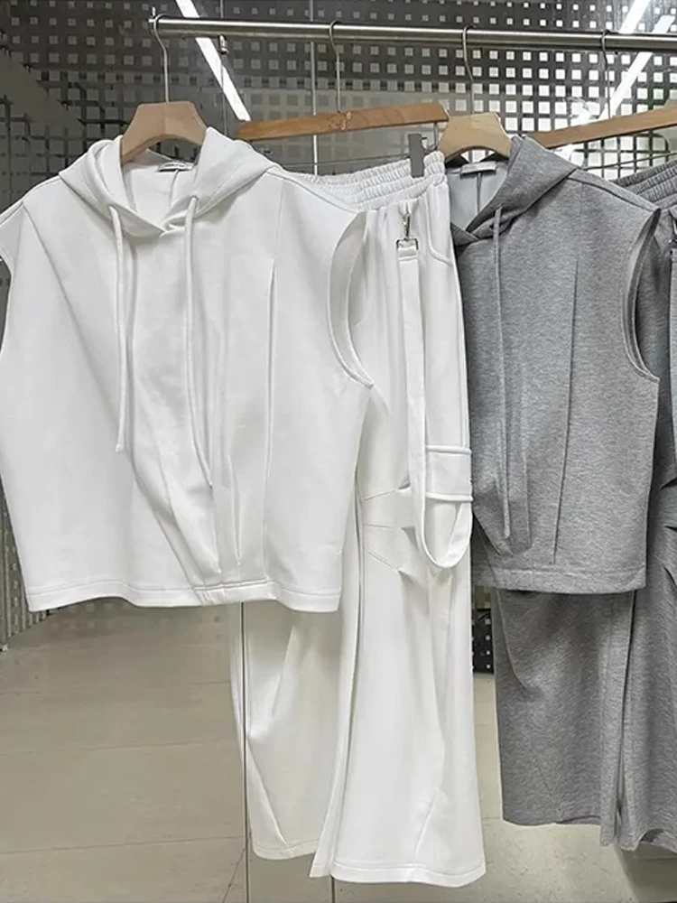 Cool Handsome Hoodie Sleeveless Workwear Overalls Set Men's Summer 2025 New Style Casual Sportswear Teenagers Fashion
Cool Handsome Hoodie Sleeveless Workwear Overalls Set Men's Summer 2025 New Style Casual Sportswear Teenagers Fashion
