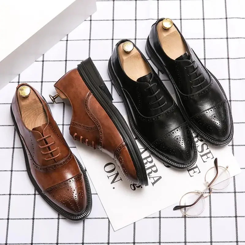 Men's Shoes Moccasins Formal Wear New Retro Casual British Style Brogue Casual Leather
Men's Shoes Moccasins Formal Wear New Retro Casual British Style Brogue Casual Leather