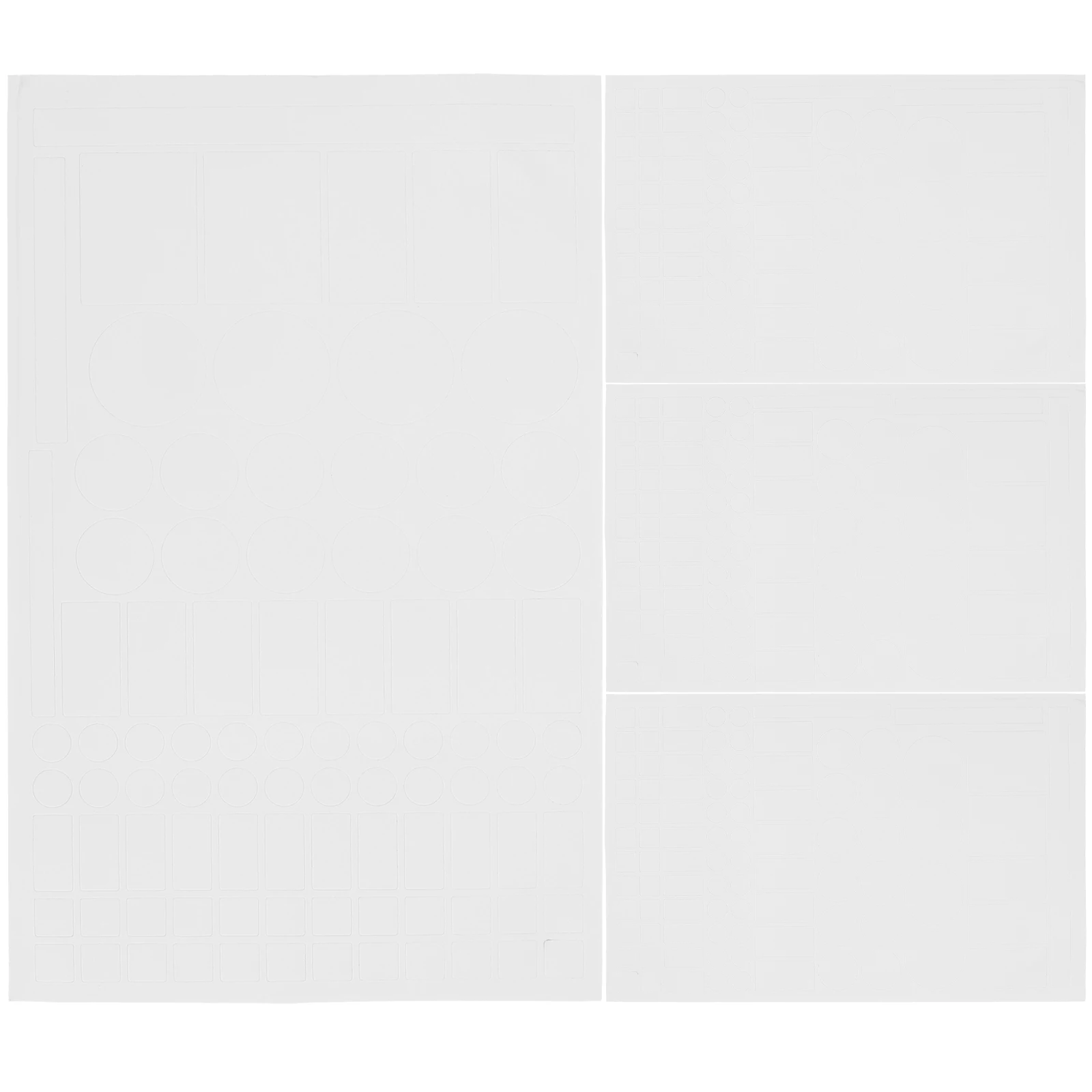 4Pcs Blackout Sticker Light Shading Dimming LED EVA Material Self Adhesive Easy Installation Decorative Electronics Use
4Pcs Blackout Sticker Light Shading Dimming LED EVA Material Self Adhesive Easy Installation Decorative Electronics Use