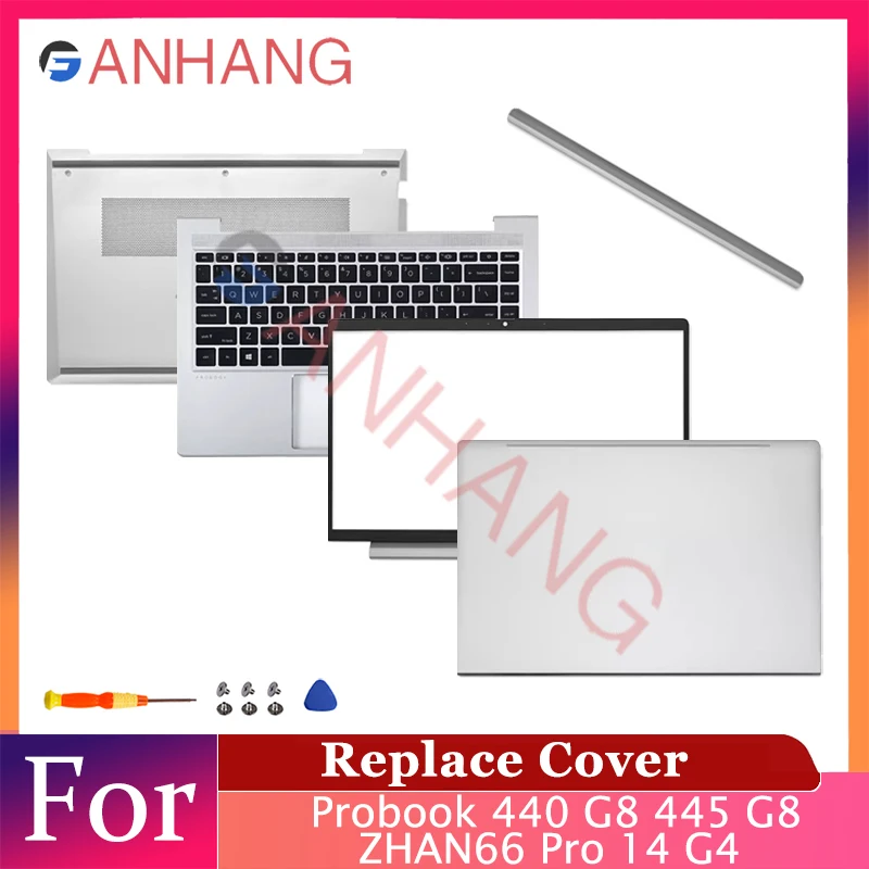 Repalce Cover For Probook 440 G8 G9 445R G8 ZHAN 66 Pro 14 G4 Laptop LCD Back Cover Front Bezel Palmerst Lower Bottom Case 14.0
Repalce Cover For Probook 440 G8 G9 445R G8 ZHAN 66 Pro 14 G4 Laptop LCD Back Cover Front Bezel Palmerst Lower Bottom Case 14.0