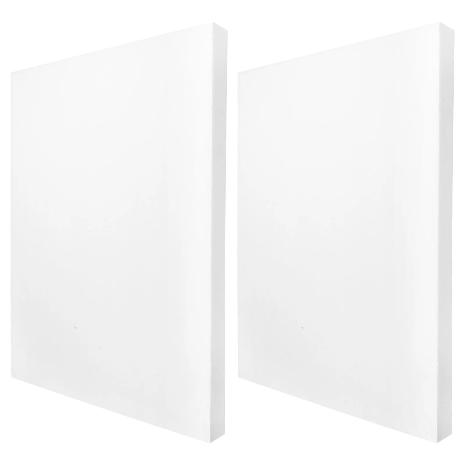 2pcs High Density Foam Sheets Polyurethane Padding For Tool Box Shoe Inserts Moving Packing Shipping Cases Storage Foam Insert