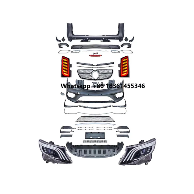 New Design Upgrades Style Front Rear Bumper Side Skirts Hood Grille Headlamps Tail Lights Spoiler Body Kit
New Design Upgrades Style Front Rear Bumper Side Skirts Hood Grille Headlamps Tail Lights Spoiler Body Kit