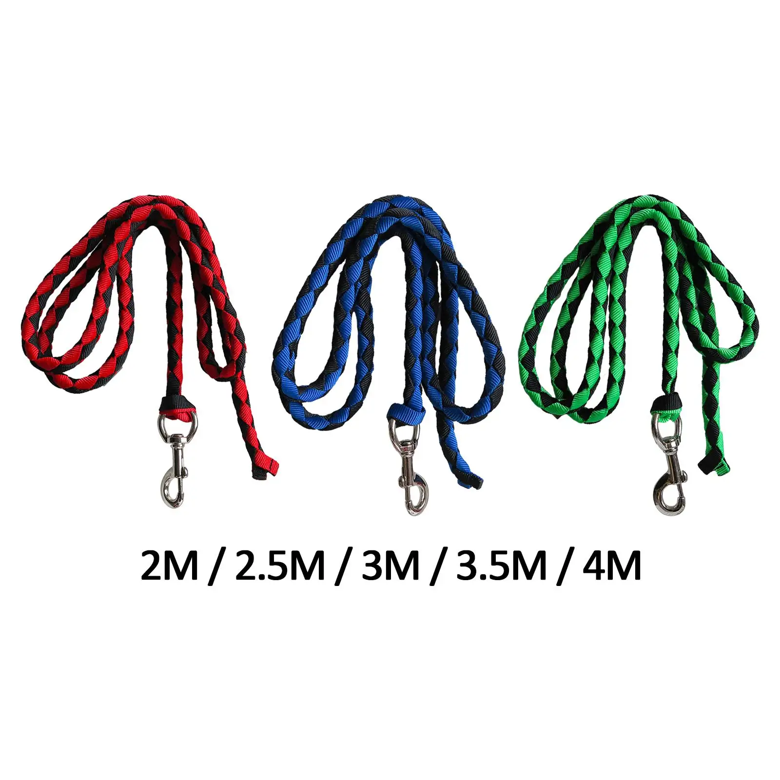 Horse Lead Rope with Bolt Snap Braided Horse Rope for Leading Training Horse, Pet, or Sheep
Horse Lead Rope with Bolt Snap Braided Horse Rope for Leading Training Horse, Pet, or Sheep