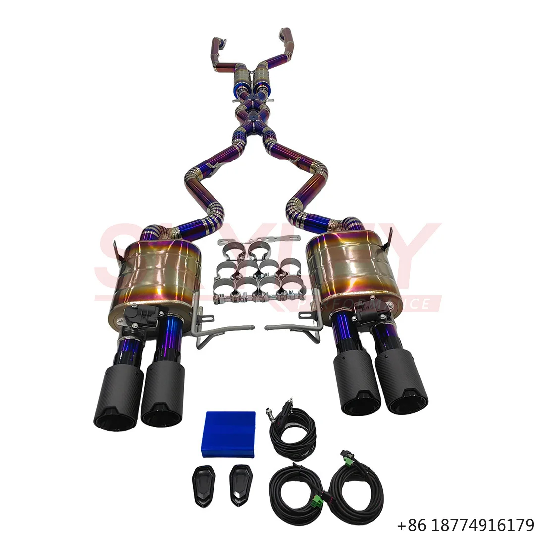 Titanium Exhaust Valvetronic Pipenfor M3 M4 E90/E92/E93 4.0L 2009-2013 Valved Sport Exhaust System
Titanium Exhaust Valvetronic Pipenfor M3 M4 E90/E92/E93 4.0L 2009-2013 Valved Sport Exhaust System