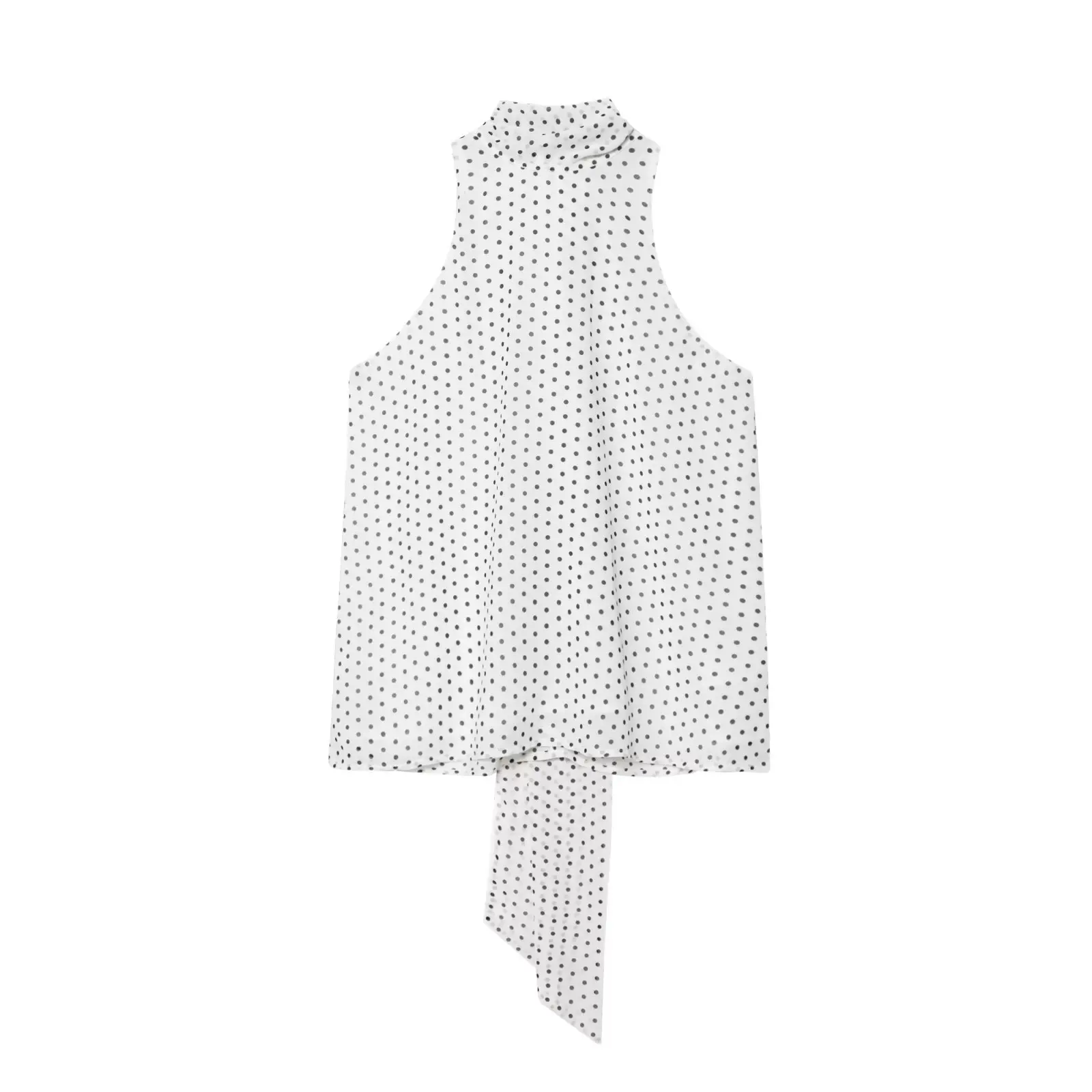 BM&MD&ZA Women's Casual Elegant Sleeveless Off - Shoulder Halter Neck Tie - up Decorated Polka - dot Chiffon Blouse
BM&MD&ZA Women's Casual Elegant Sleeveless Off - Shoulder Halter Neck Tie - up Decorated Polka - dot Chiffon Blouse