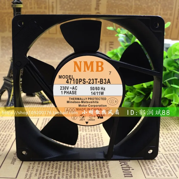 НОВЫЙ ОРИГИНАЛЬНЫЙ 4710PS-23T-B3A 230 В 14/11 Вт 12025 120*120*25 мм ОХЛАЖДАЮЩИЙ ВЕНТИЛЯТОР
НОВЫЙ ОРИГИНАЛЬНЫЙ 4710PS-23T-B3A 230 В 14/11 Вт 12025 120*120*25 мм ОХЛАЖДАЮЩИЙ ВЕНТИЛЯТОР