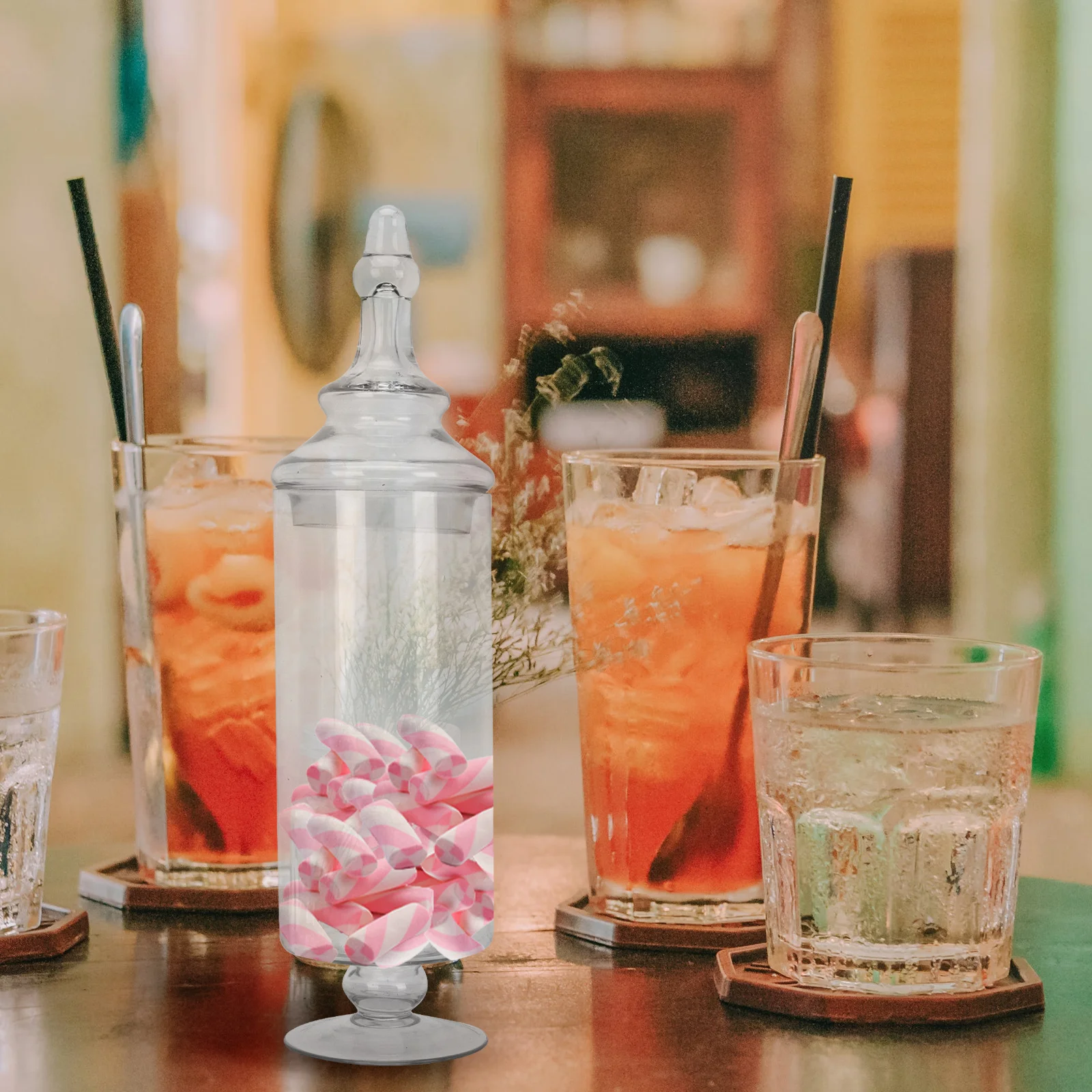 1Pcs Portable Candy Jar Glass Container for Home Bakery Gift Shop Seasoning Jar Practical Candy Storage Boxes
1Pcs Portable Candy Jar Glass Container for Home Bakery Gift Shop Seasoning Jar Practical Candy Storage Boxes