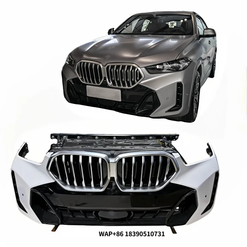 Suitable for BMW-X6 G06 LCi New Bumper Front Bumper Body Kit Car Bumper Large Shell Kit Car Body System
Suitable for BMW-X6 G06 LCi New Bumper Front Bumper Body Kit Car Bumper Large Shell Kit Car Body System
