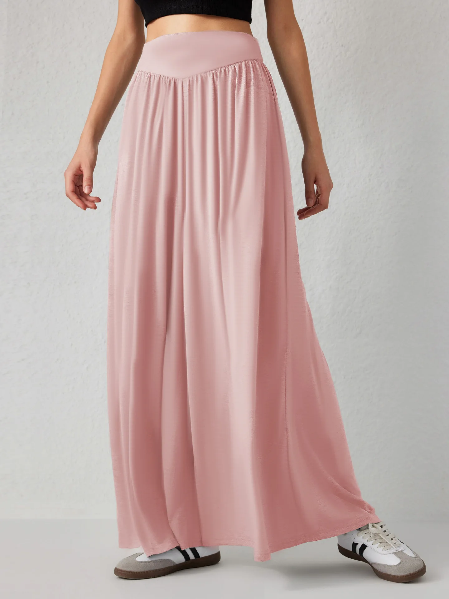 Casual Solid Color Wide Leg Pants Women Fashion High Waist Versatile Trousers Spring Summer New Loose Lady Commuter Pants
Casual Solid Color Wide Leg Pants Women Fashion High Waist Versatile Trousers Spring Summer New Loose Lady Commuter Pants