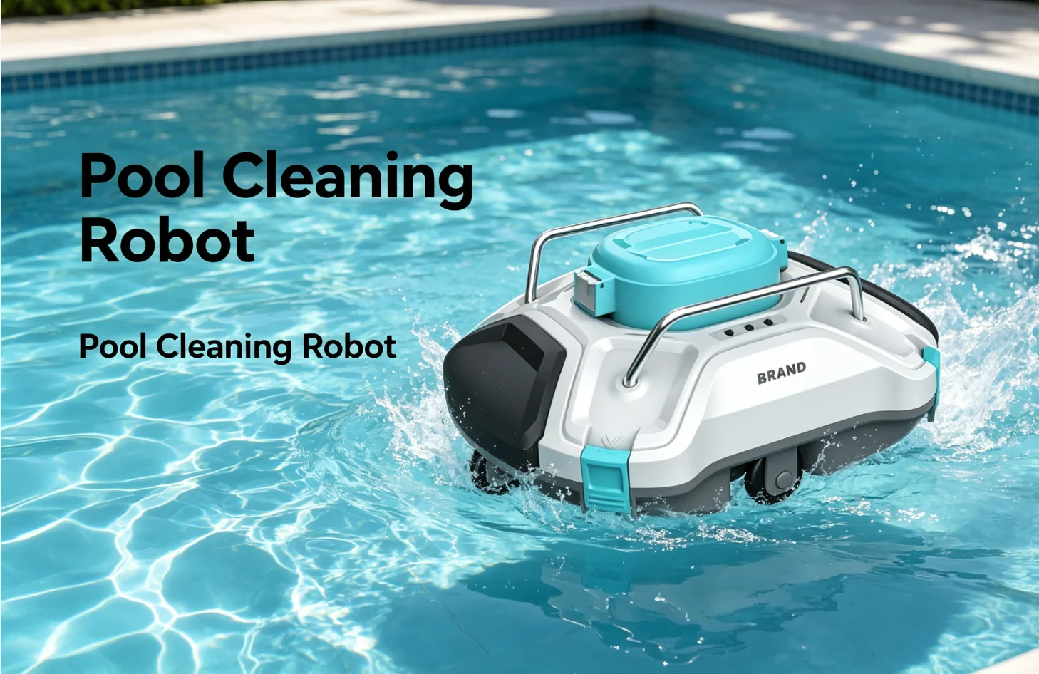 Smart Robotic Pool Cleaner, Automatic Underwater Vacuum for Household Swimming Pools with Strong Suction
Smart Robotic Pool Cleaner, Automatic Underwater Vacuum for Household Swimming Pools with Strong Suction