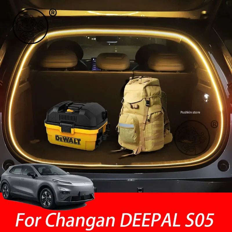 For Changan DEEPAL S05 2025 2026 Rear Trunk LED Light Bar Strip Trunk Interior Brightening Decorative Lamp Strip Automatic Light
For Changan DEEPAL S05 2025 2026 Rear Trunk LED Light Bar Strip Trunk Interior Brightening Decorative Lamp Strip Automatic Light