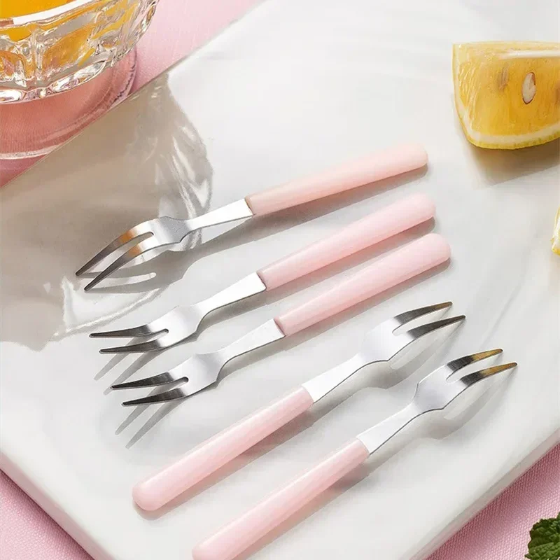 Fruit Fork Stainless Steel Cake Dessert Forks Lovely Mini Fork Used for Cake Party Snail Fork Restaurant
Fruit Fork Stainless Steel Cake Dessert Forks Lovely Mini Fork Used for Cake Party Snail Fork Restaurant