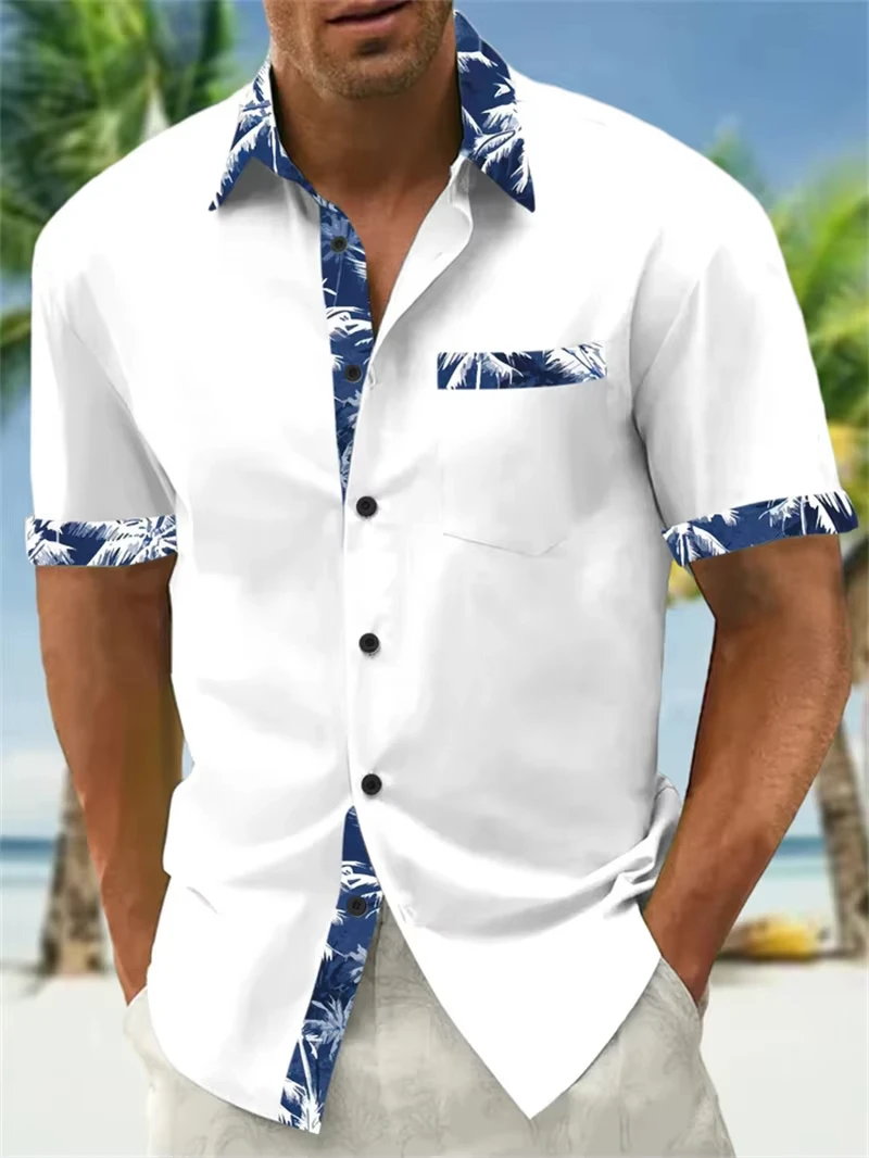 2026 Summer Hawaiian Men's Shirt Casual Flower 3D Printed Beach Plants Crane Coconut Tree Shirt Clothing
2026 Summer Hawaiian Men's Shirt Casual Flower 3D Printed Beach Plants Crane Coconut Tree Shirt Clothing