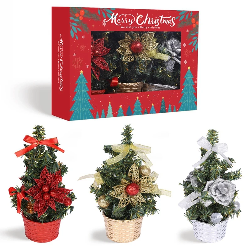 3pcs/set 20cm Mini Desktop Christmas Tree Artificial Desktop Mini Christmas Tree Home Decoration Festival New Year Party Decors
3pcs/set 20cm Mini Desktop Christmas Tree Artificial Desktop Mini Christmas Tree Home Decoration Festival New Year Party Decors