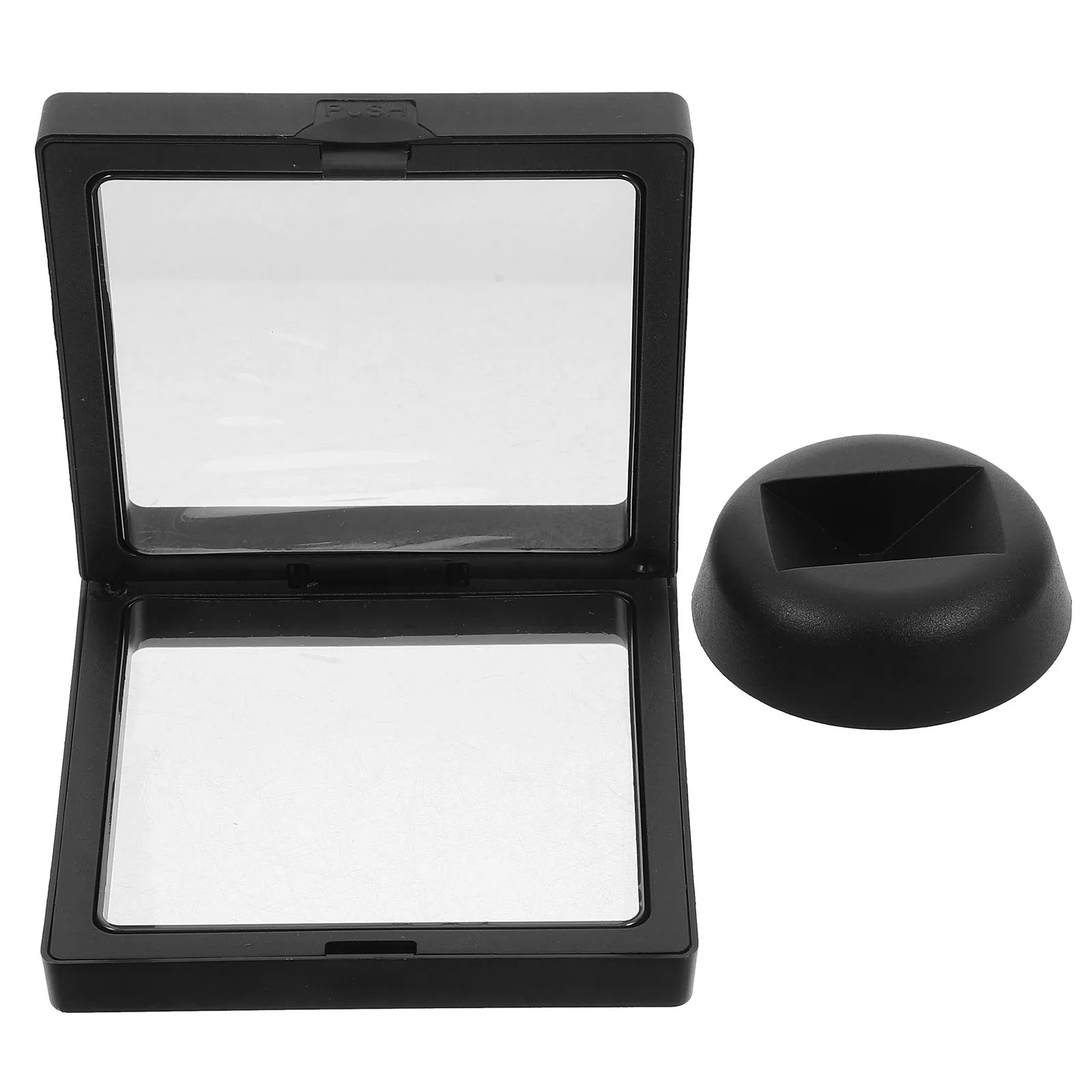 1pcs 3D Floating Frame Transparent Display Case Clear Acrylic Stand For Jewelry Coin Medal Use 9X9Cm Black 
1pcs 3D Floating Frame Transparent Display Case Clear Acrylic Stand For Jewelry Coin Medal Use 9X9Cm Black