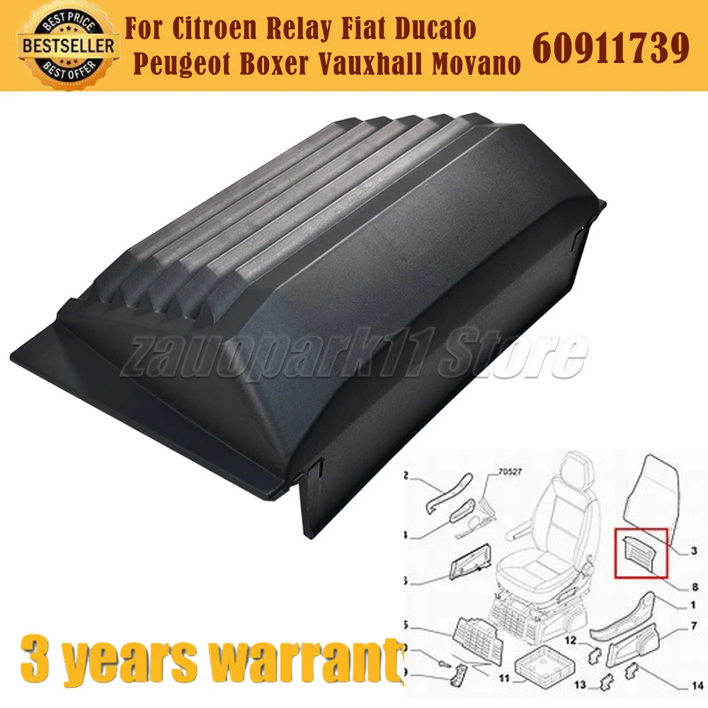 Cover Grille Flap Under Seat Rear For Citroen Relay Fiat Ducato Peugeot Boxer Vauxhall Movano 60911739 Ventilation Grille Panel
Cover Grille Flap Under Seat Rear For Citroen Relay Fiat Ducato Peugeot Boxer Vauxhall Movano 60911739 Ventilation Grille Panel