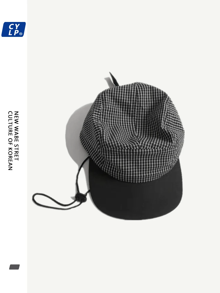 Hat Korean Street Drawstring Color Matching Baseball Cap Quick-Drying Soft Top Sun-Poof Peaked Cap Female
Hat Korean Street Drawstring Color Matching Baseball Cap Quick-Drying Soft Top Sun-Poof Peaked Cap Female