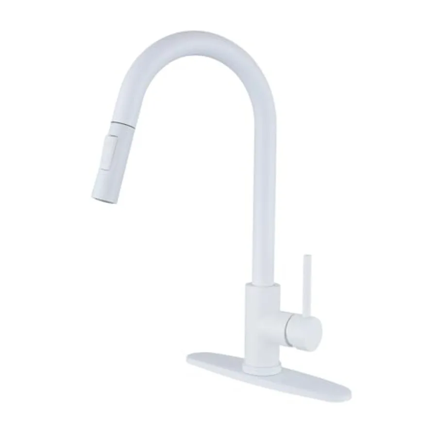 Kitchen Faucet with Pull Out Sprayer Copper Kitchen Faucet with Deck Plate
Kitchen Faucet with Pull Out Sprayer Copper Kitchen Faucet with Deck Plate