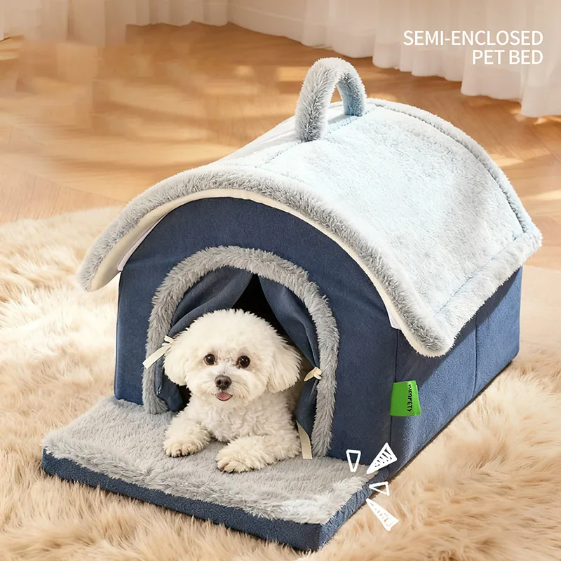 Роскошный съемный домик для собак с ручкой, закрытый мягкий плюшевый противоскользящий укрытие для домашних животных, теплая успокаивающая домашняя кровать для щенков и щенков
Роскошный съемный домик для собак с ручкой, закрытый мягкий плюшевый противоскользящий укрытие для домашних животных, теплая успокаивающая домашняя кровать для щенков и щенков
