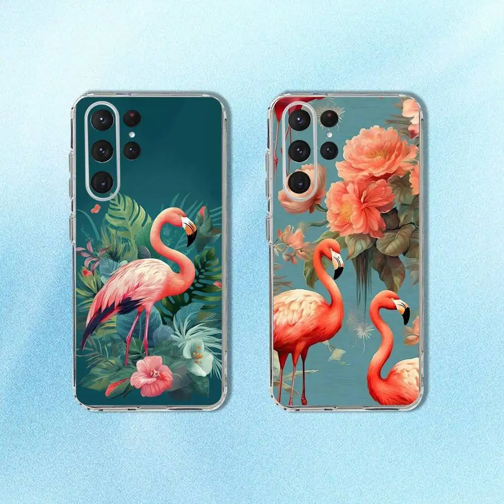 Pink Red Flamingo Phone Case For Samsung S24,30,21,22,23,20 FE,lite,PIus,Ultra,5G,Note,9,10 Transparent Cover
Pink Red Flamingo Phone Case For Samsung S24,30,21,22,23,20 FE,lite,PIus,Ultra,5G,Note,9,10 Transparent Cover