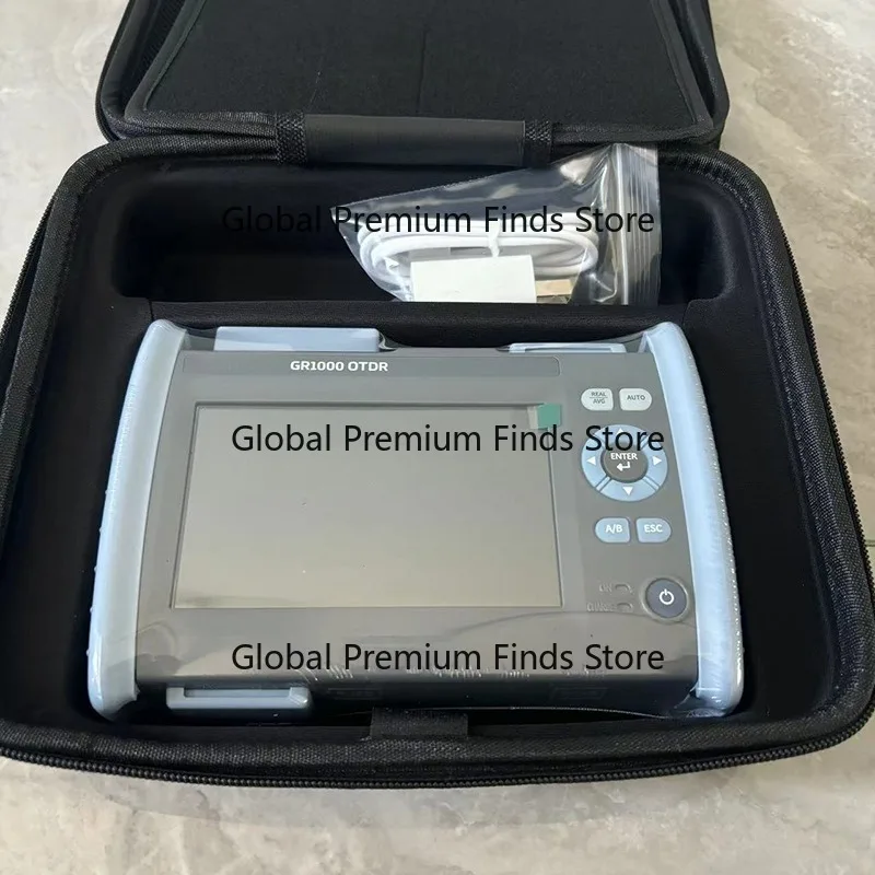 GR1000-F1 Fiber Optic Tester OTDR Optical Time Domain Reflectometer Handheld Touchscreen Operation
GR1000-F1 Fiber Optic Tester OTDR Optical Time Domain Reflectometer Handheld Touchscreen Operation