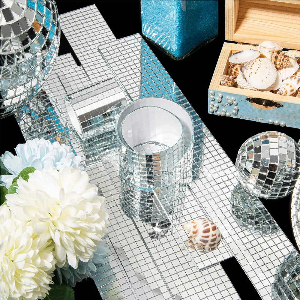 3600pcs 0.2inch Glass Mini Square Mirror Mosaic Tiles Stickers Bathroom DIY Party Handmade Craft Home Decoration Disco Tiles
3600pcs 0.2inch Glass Mini Square Mirror Mosaic Tiles Stickers Bathroom DIY Party Handmade Craft Home Decoration Disco Tiles