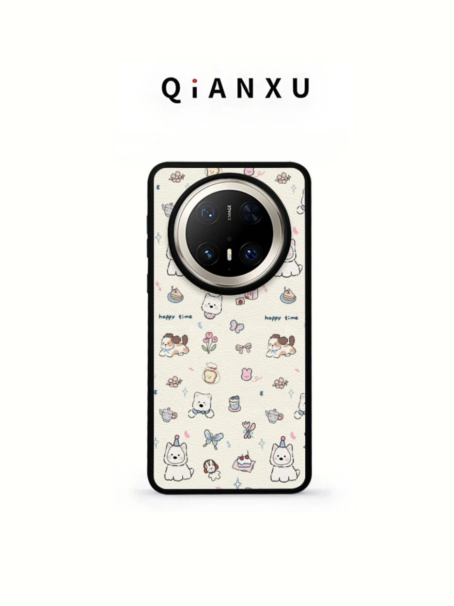 Pura70 Mate 70 pro Max Leather Texture West Highland Dog Phone Case with Wrist Strap Female Model Suitable Accessories
Pura70 Mate 70 pro Max Leather Texture West Highland Dog Phone Case with Wrist Strap Female Model Suitable Accessories