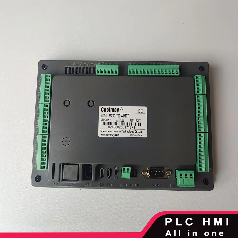 Coolmay EX3U 8043H 8070H 8100H EX3U-8043H EX3U-8070H EX3U-8100H PLC HMI All in One 4 7 Inch Analog customization
Coolmay EX3U 8043H 8070H 8100H EX3U-8043H EX3U-8070H EX3U-8100H PLC HMI All in One 4 7 Inch Analog customization