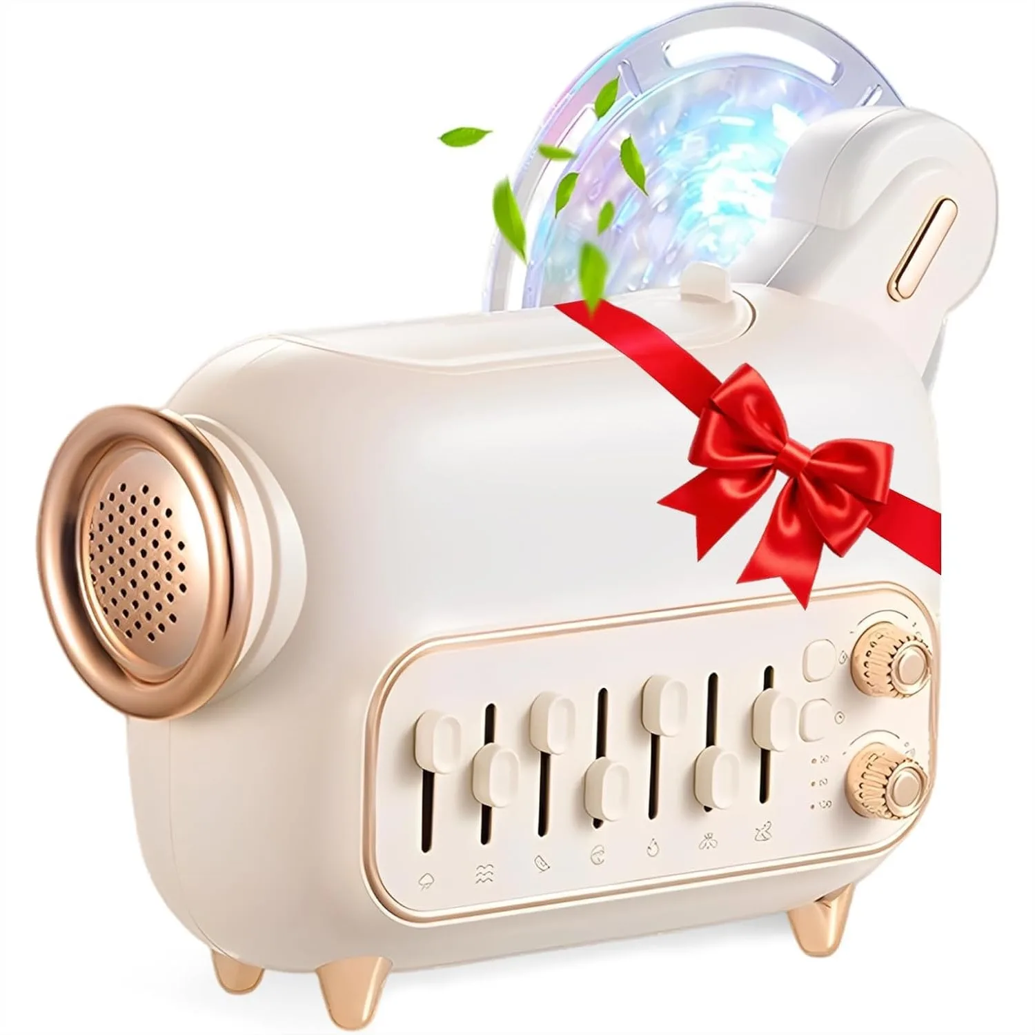 5-in-1 Waterless Diffuser: Bluetooth Speaker, Humidifier, Night Light, White Noise & Nature Sounds, Auto Shut-Off for Bedroom
5-in-1 Waterless Diffuser: Bluetooth Speaker, Humidifier, Night Light, White Noise & Nature Sounds, Auto Shut-Off for Bedroom