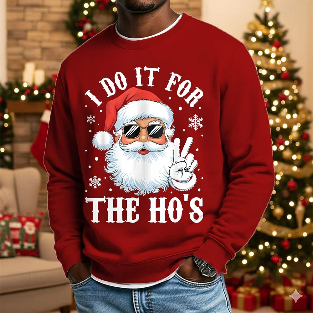 Ugly Sweaters Christmas Men's Santa Claus Funny Sweatshirt Cool Party 3D Long Sleeve Crew Neck Crewneck 3D All Seasons Designer
Ugly Sweaters Christmas Men's Santa Claus Funny Sweatshirt Cool Party 3D Long Sleeve Crew Neck Crewneck 3D All Seasons Designer