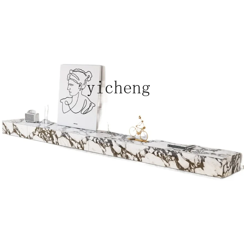Tqh Stone Plate TV Cabinet Marbling Stone Plate Modern Long Cream Floor Cabinet Storage
Tqh Stone Plate TV Cabinet Marbling Stone Plate Modern Long Cream Floor Cabinet Storage