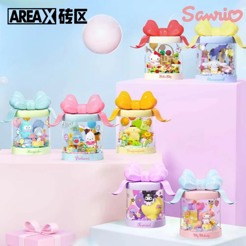AREAX Sanrio Building Block Hello Kitty Assembly Model Pochacco Kuromi Pompom Purin Educational Toy Ornaments Gift
AREAX Sanrio Building Block Hello Kitty Assembly Model Pochacco Kuromi Pompom Purin Educational Toy Ornaments Gift