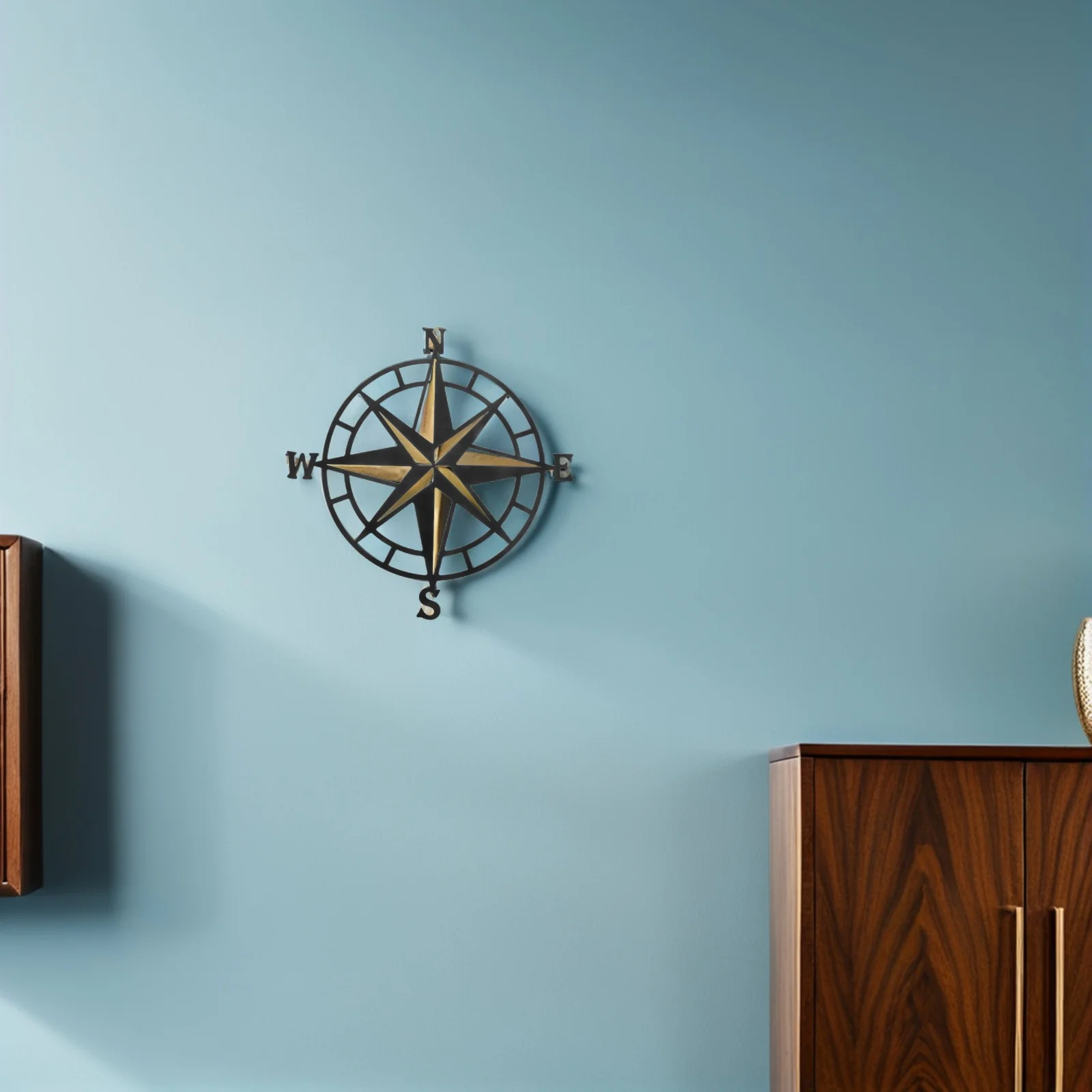 Decor Compass Wall Decoration Coastal Beach Theme Hanging Art Vintage Sculpture Black Home
Decor Compass Wall Decoration Coastal Beach Theme Hanging Art Vintage Sculpture Black Home