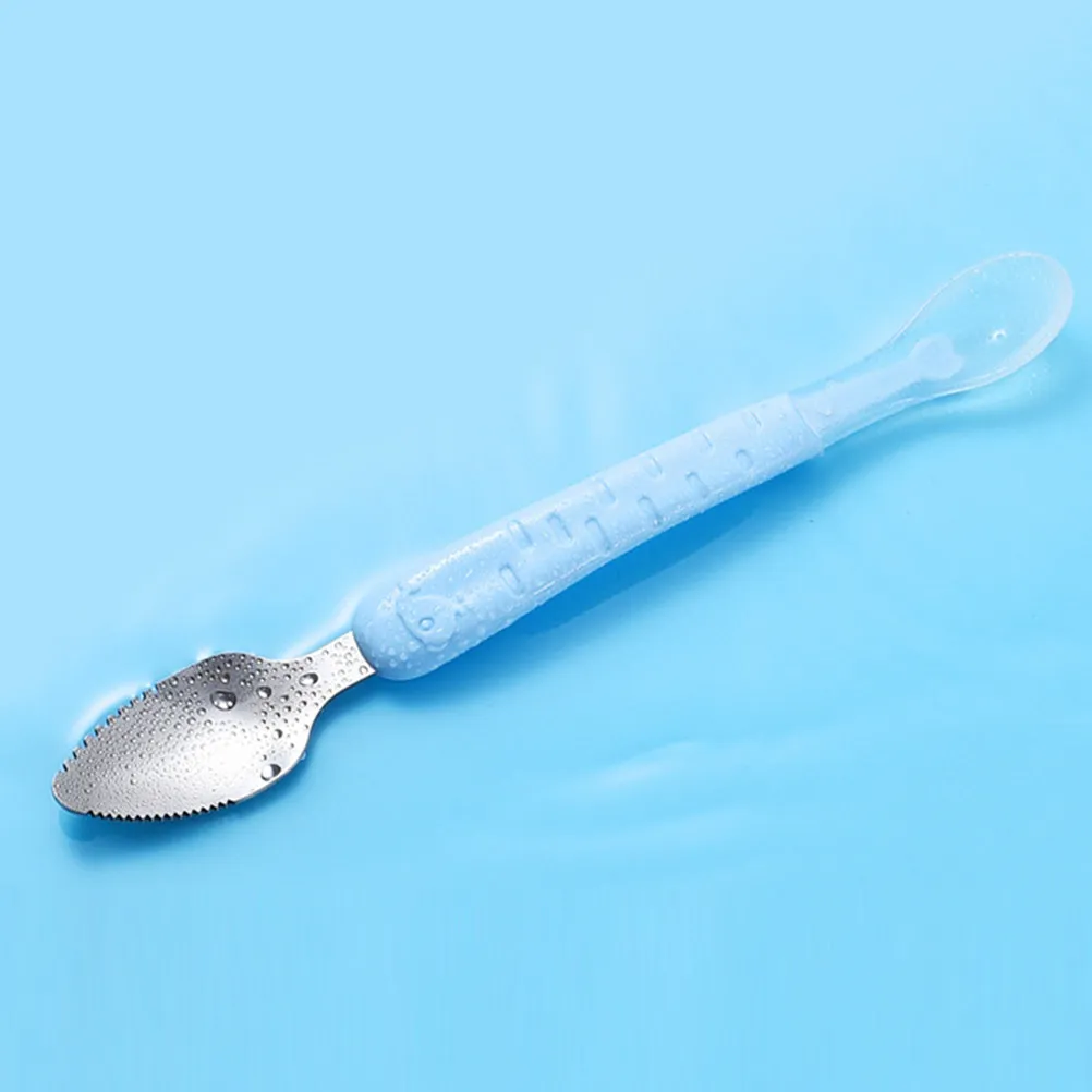 2Pcs Double Head Baby Fruit Scoop Stainless Steel PP Silicone Puree Scraping Spoon Ergonomic Handle Portable Lightweight Safe
2Pcs Double Head Baby Fruit Scoop Stainless Steel PP Silicone Puree Scraping Spoon Ergonomic Handle Portable Lightweight Safe