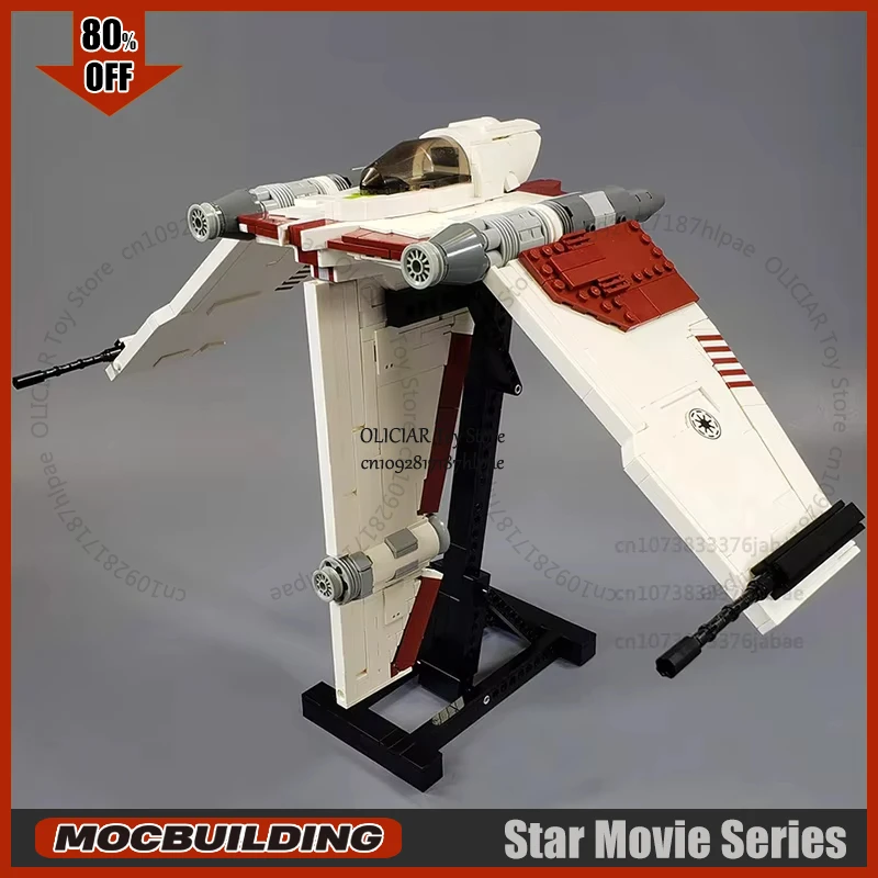 New Space Plan UCS Starfighter MOC Building Block Interstellar Spaceship Technology Bricks DIY Assembly Model Children Toy Gifts
New Space Plan UCS Starfighter MOC Building Block Interstellar Spaceship Technology Bricks DIY Assembly Model Children Toy Gifts