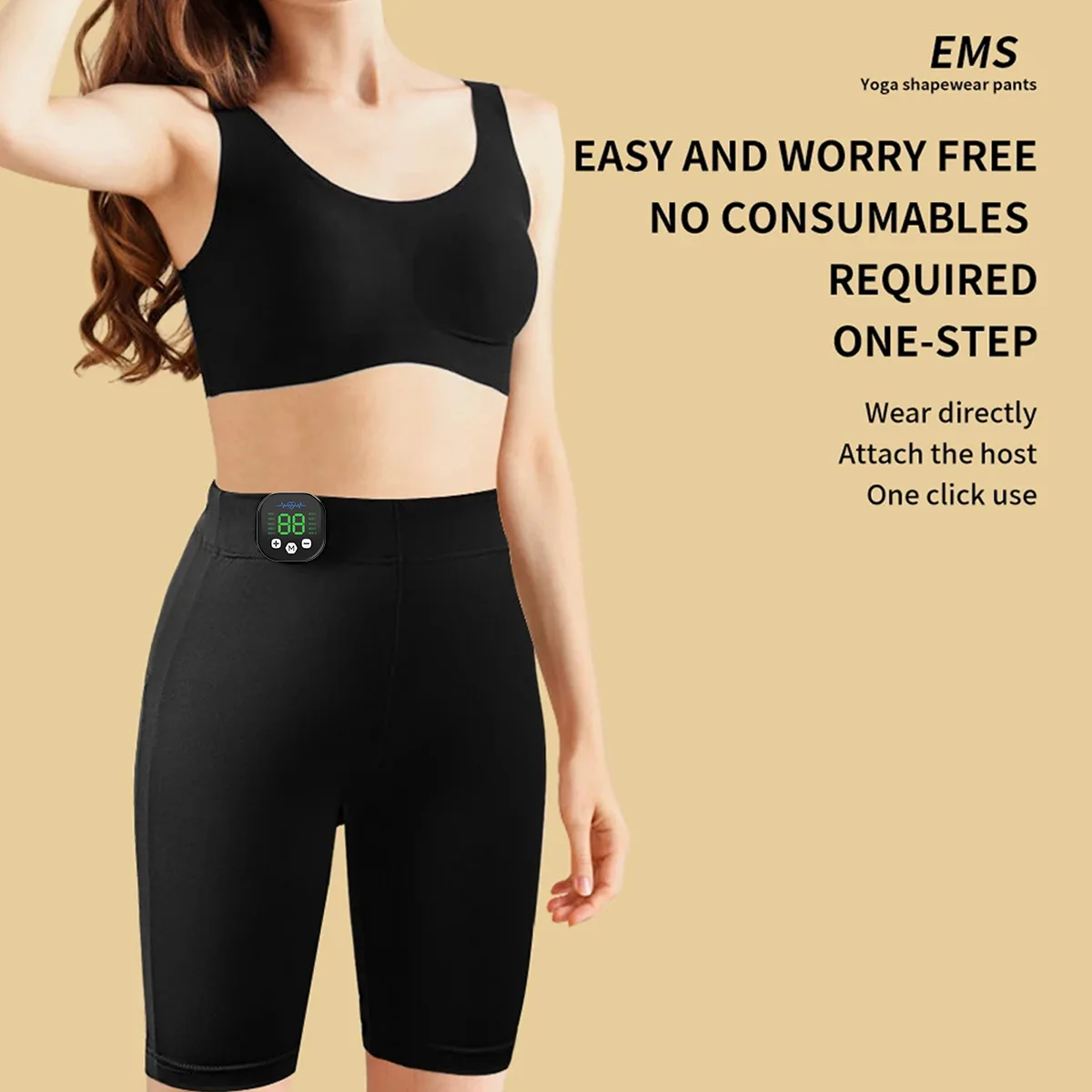 Electric Microcurrent Muscle Stimulator Training Shorts Workout For Body Fitness
Electric Microcurrent Muscle Stimulator Training Shorts Workout For Body Fitness