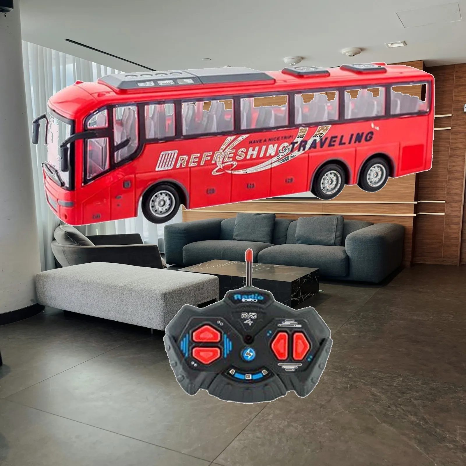 1:30 Scale Radio Remote Control Bus Radio Controlled Machine Toys Electronic Truck RC School Bus for Boys Birthday Gifts
1:30 Scale Radio Remote Control Bus Radio Controlled Machine Toys Electronic Truck RC School Bus for Boys Birthday Gifts