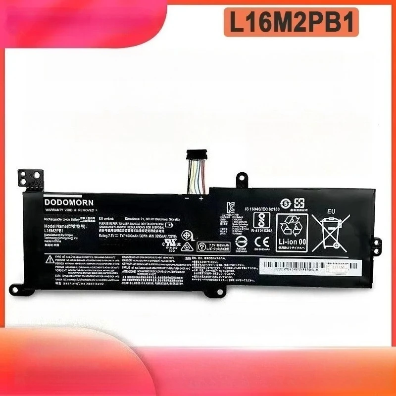 L16M2PB1 Laptop Battery For Lenovo Ideapad 320 s145 520 130 V320 V1 L17L2PF1 L17M2PB7 L16S2PB2 L16M2PB3 L16C2PB1
L16M2PB1 Laptop Battery For Lenovo Ideapad 320 s145 520 130 V320 V1 L17L2PF1 L17M2PB7 L16S2PB2 L16M2PB3 L16C2PB1