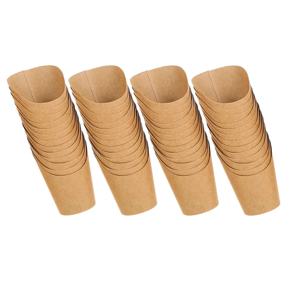 50pcs French Fries Cups Tall Kraft Paper Snack Containers Food Holders For Disposable Daily Use Take-Out
50pcs French Fries Cups Tall Kraft Paper Snack Containers Food Holders For Disposable Daily Use Take-Out