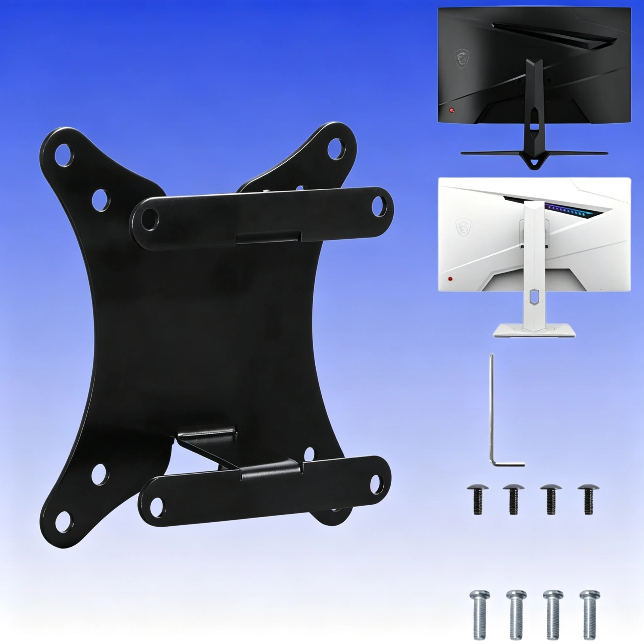 VESA Adapter For MSI Optix Monitor G274QPF MAG342CQR MAG27CQ MAG24C G32CQ5P MAG27C MAG240VC MAG270 MAG271 MD272 Wall Mount
VESA Adapter For MSI Optix Monitor G274QPF MAG342CQR MAG27CQ MAG24C G32CQ5P MAG27C MAG240VC MAG270 MAG271 MD272 Wall Mount