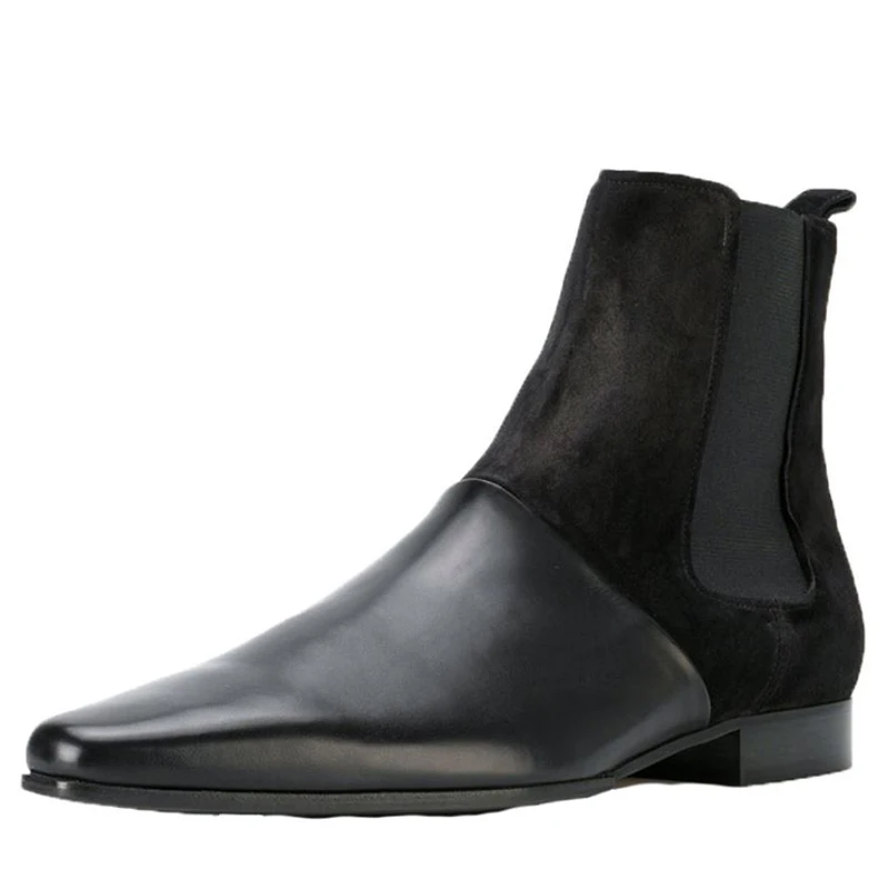 2023 Summer Autumn Men's Boots Vintage Black Genuine Leather Ankle Boots for Men Pointed Toe Business, Party Short Boots
2023 Summer Autumn Men's Boots Vintage Black Genuine Leather Ankle Boots for Men Pointed Toe Business, Party Short Boots
