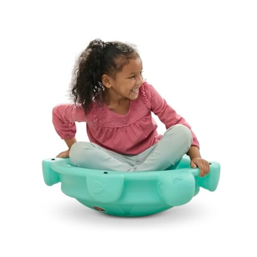 Topsy Turtle Rocking Disk and Stepping Stone for indoor/outdoor balance and climbing play, polypropylene, mint, stable curved b
Topsy Turtle Rocking Disk and Stepping Stone for indoor/outdoor balance and climbing play, polypropylene, mint, stable curved b