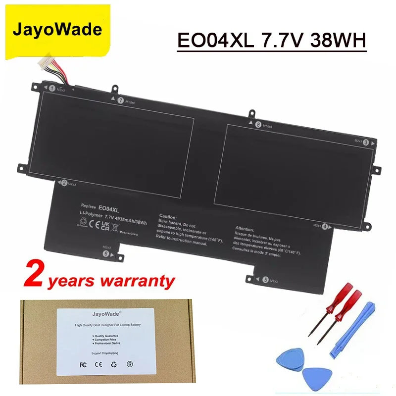 Smart EO04XL Laptop Battery For HP EliteBook Folio G1 EO04XL 827927-1B1 827927-1C1 828226-005 HSTNN-I73C 827927-1B1 38WH EO04XL
Smart EO04XL Laptop Battery For HP EliteBook Folio G1 EO04XL 827927-1B1 827927-1C1 828226-005 HSTNN-I73C 827927-1B1 38WH EO04XL