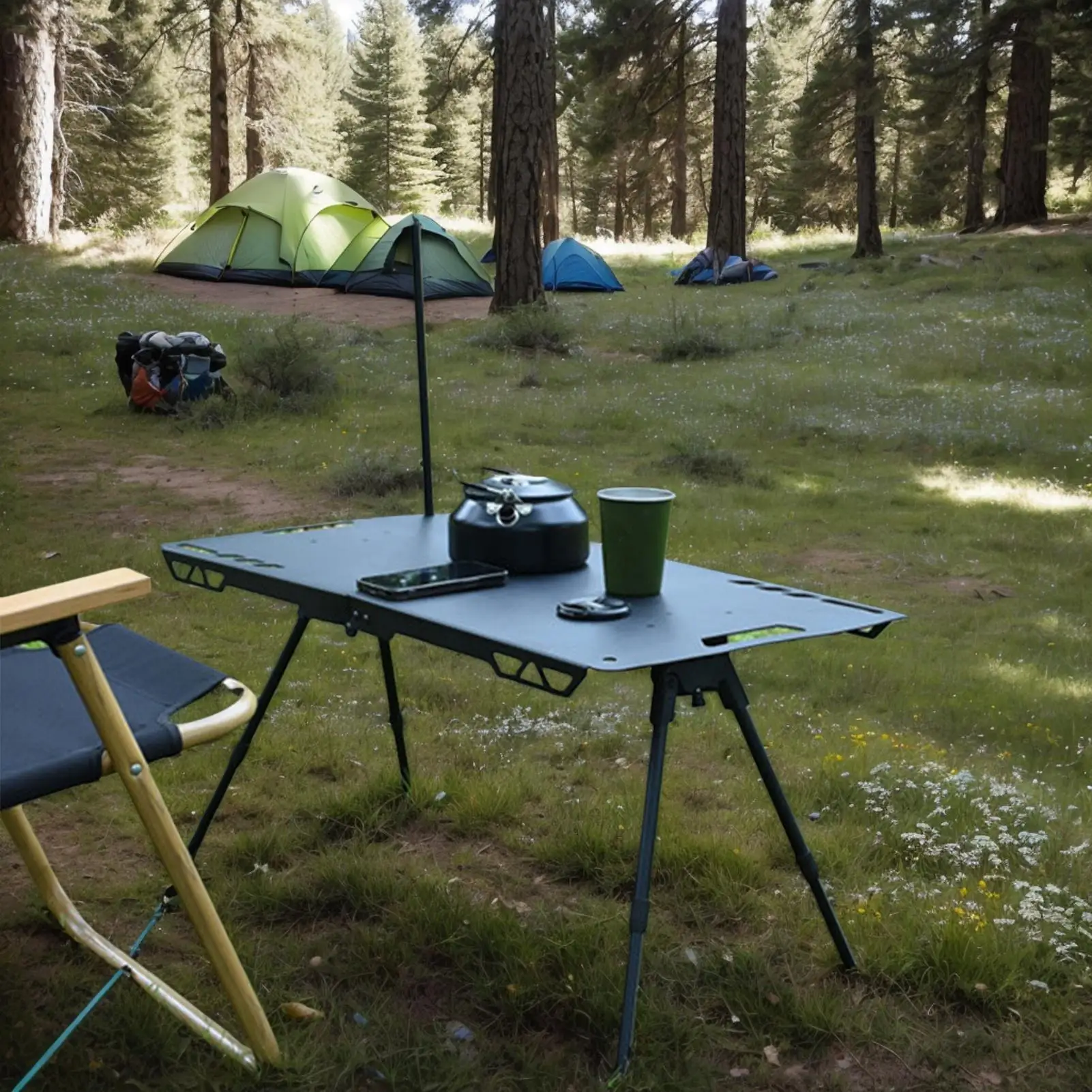 Portable Table Camping Foldable Backyard BBQ Desk Height Adjustable Portable Picnic Desk With Lamp Stand For Tailgating Beach
Portable Table Camping Foldable Backyard BBQ Desk Height Adjustable Portable Picnic Desk With Lamp Stand For Tailgating Beach