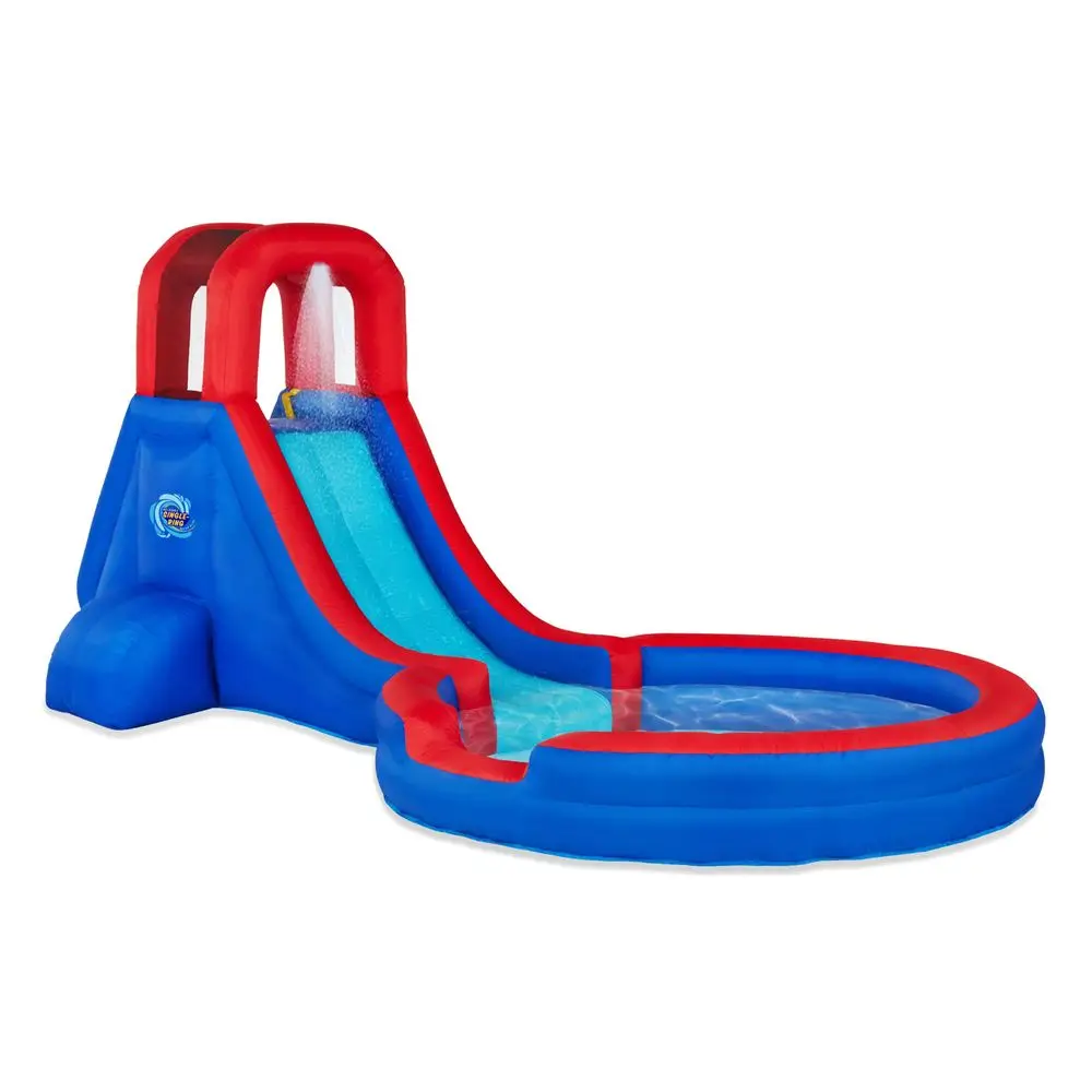 amp Fun Inflatable Single Ring Water Slide Park HeavyDuty for Outdoor Fun Climbing Wall, Slide amp Deep Pool Easy to Set Up amp
amp Fun Inflatable Single Ring Water Slide Park HeavyDuty for Outdoor Fun Climbing Wall, Slide amp Deep Pool Easy to Set Up amp