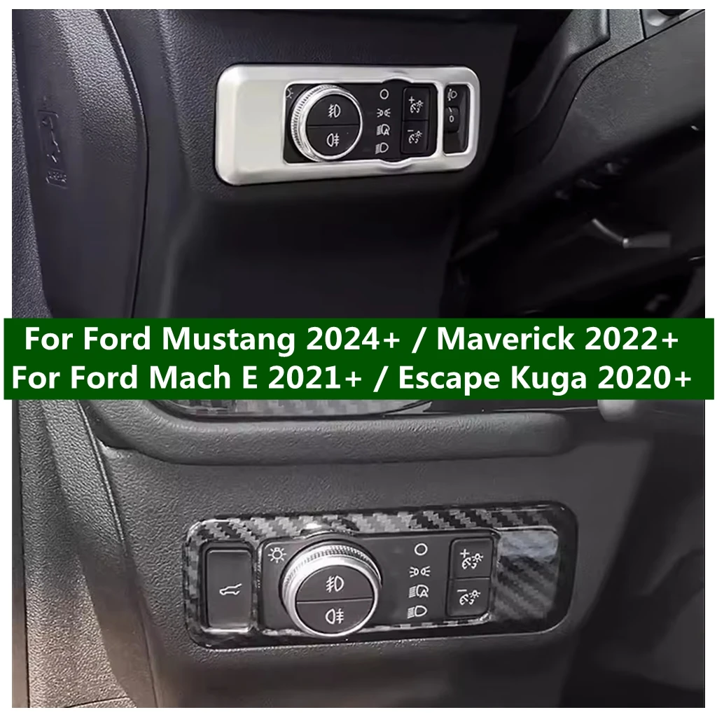 Interior Headlight Lamp Switch Button Panel Cover Trim For Ford Mustang 2024 Maverick 2022 Mach E 2021 Escape Kuga 2020 - 2024
Interior Headlight Lamp Switch Button Panel Cover Trim For Ford Mustang 2024 Maverick 2022 Mach E 2021 Escape Kuga 2020 - 2024