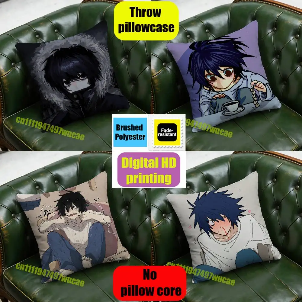 For L-Lawliet D-Death Note L Throw Pillow Case 45x45cm DIY Square Pillowcase Square Office Cushion Cover
For L-Lawliet D-Death Note L Throw Pillow Case 45x45cm DIY Square Pillowcase Square Office Cushion Cover